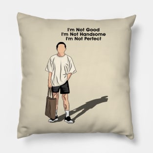 i'm not good person Pillow