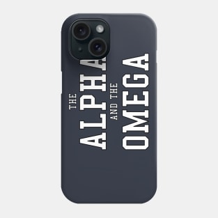 The Alpha and the Omega Phone Case