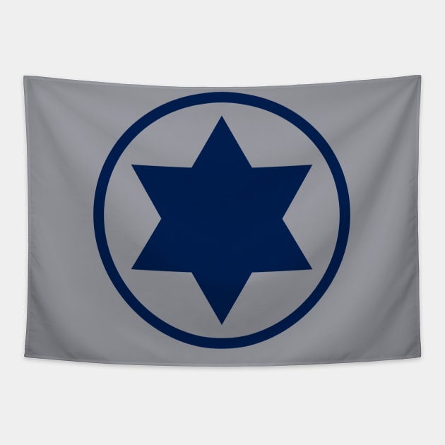 Original Roundel of the Israeli Air Force Tapestry by EphemeraKiosk