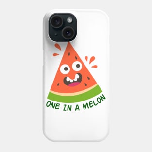 One in a melon- watermelon Phone Case