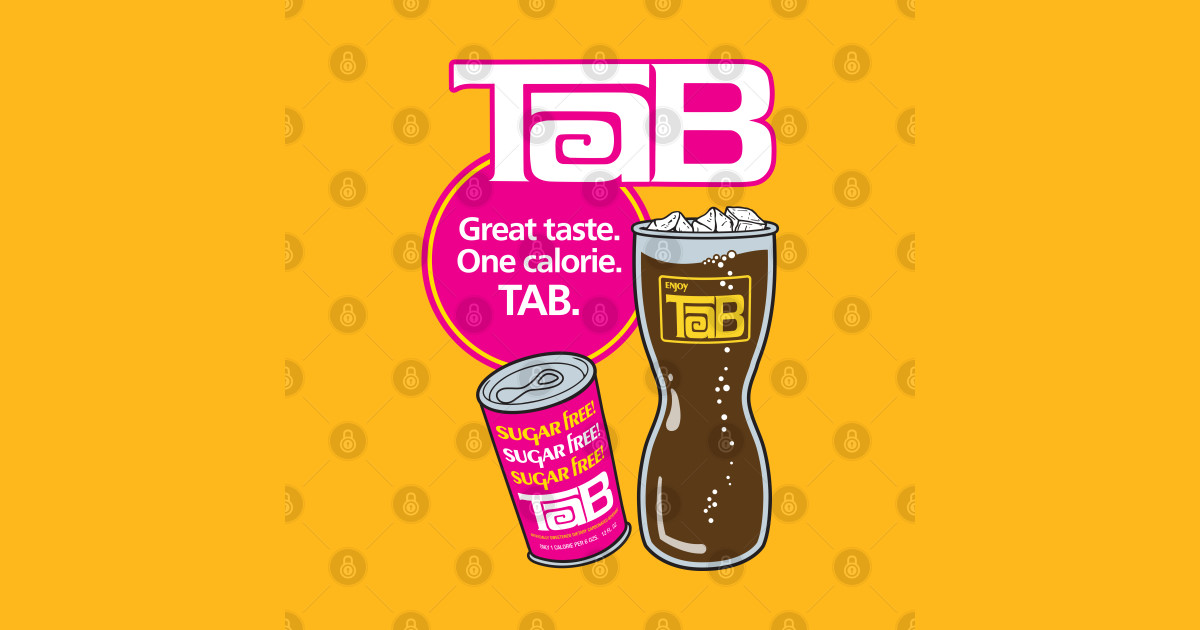 TAB Soda Tab TShirt TeePublic