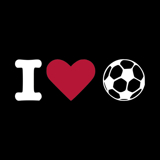 I love Soccer by Designzz