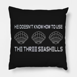 Three Seashells Pillow
