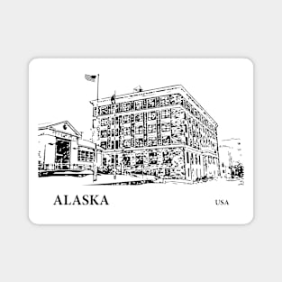 Alaska USA Magnet