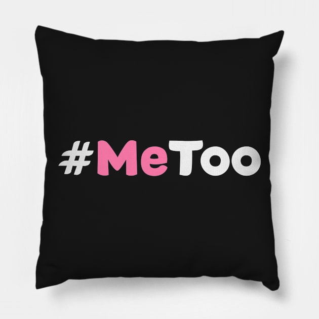 #MeToo Fight Against Sexual Harassment Pillow by ahmed4411