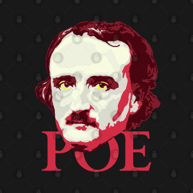 Poe Poster by TropicalHuman