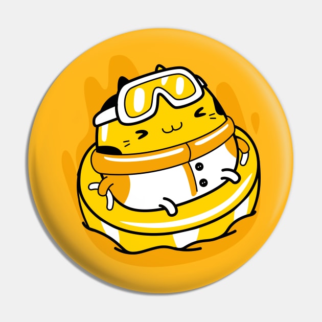 yellow cat hello winter Pin by MEDZ