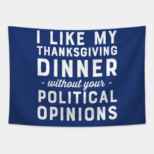 No political opinions on Thanksgiving Tapestry