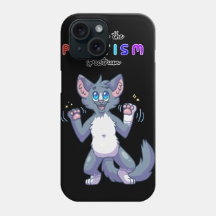 Pawtism Spectrum ActuallyAutistic Pride Phone Case