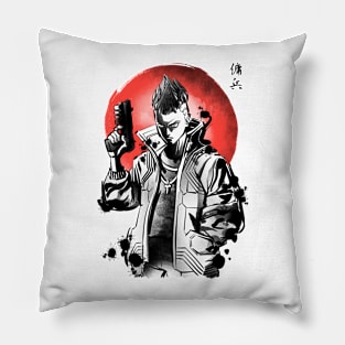 Mercenary under the sun Pillow