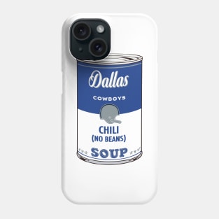 Dallas Cowboys Soup Can Phone Case