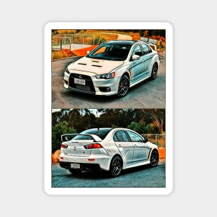 Mitsubishi Lancer EVO 2016 Magnet