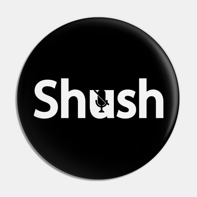 Shush artistic typography design Pin by DinaShalash