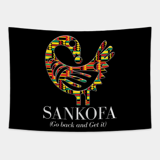 Sankofa (Go back and get it) Tapestry