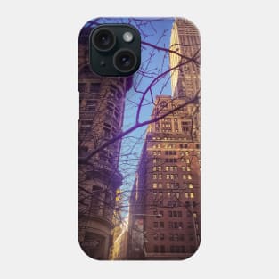 Winter in New York, Manhattan Phone Case