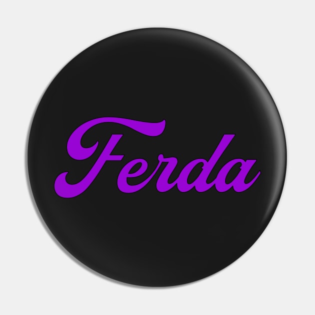 FERDA Pin by HOCKEYBUBBLE