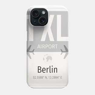 TXL Berlin airport Phone Case