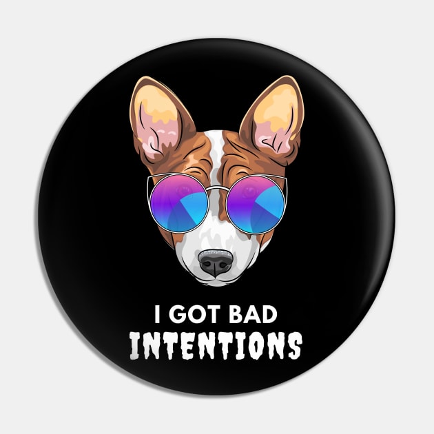 The Dog Bad Intentions Pin by NICHE&NICHE