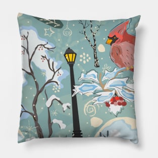 Cardinal Pillow