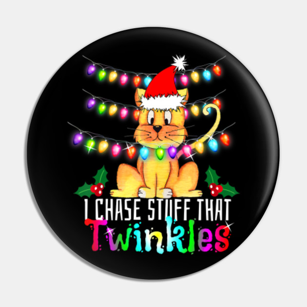 Funny Christmas Cat Shirt Christmas Lights Cat Joke Gift