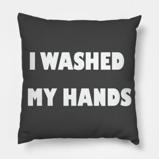 I Washed My Hands, Quarantine Shirt, Staying Home Tshirt, Funny Shirts, Sarcastic Shirt, Introvert shirt, Nurse shirt, Nurse Gifts, Doctor Pillow