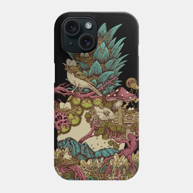 Tropical valley Phone Case by Nasitama