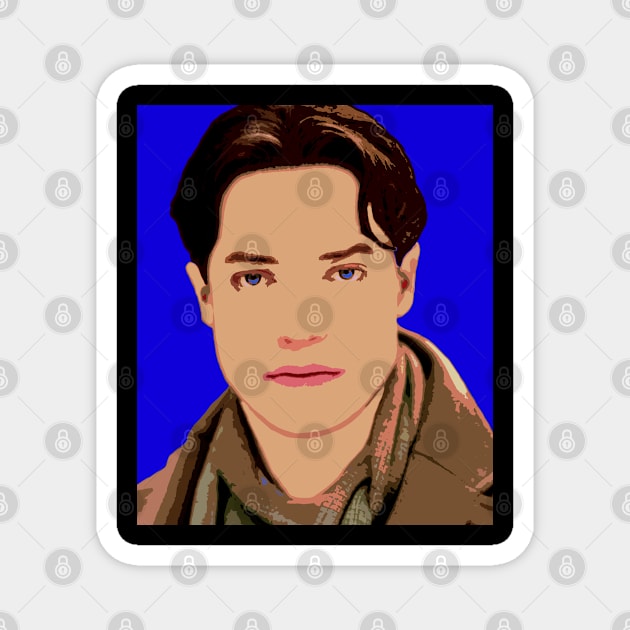 brendan fraser Magnet by oryan80