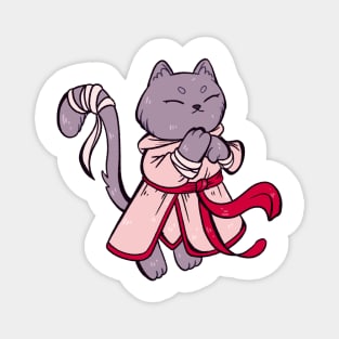 DnD Cats - Monk Magnet