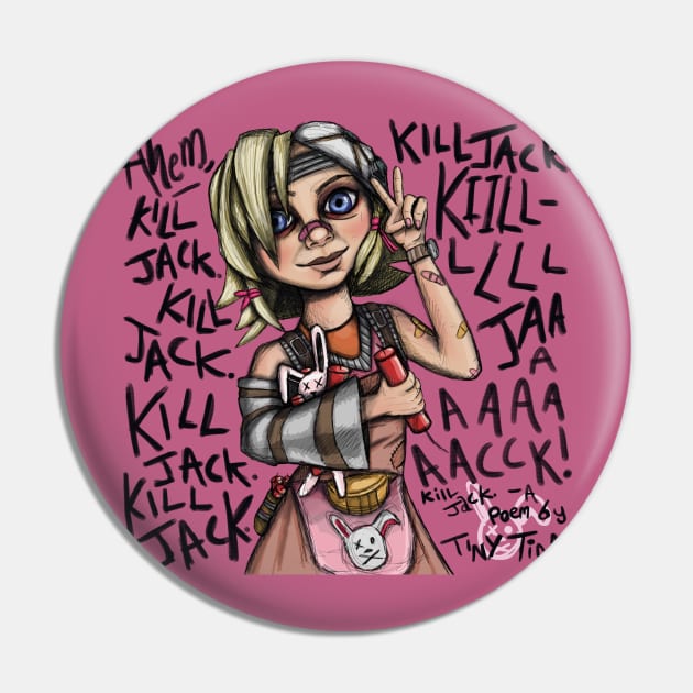 Tiny Tina Jack Poem Pin by Chelzzi