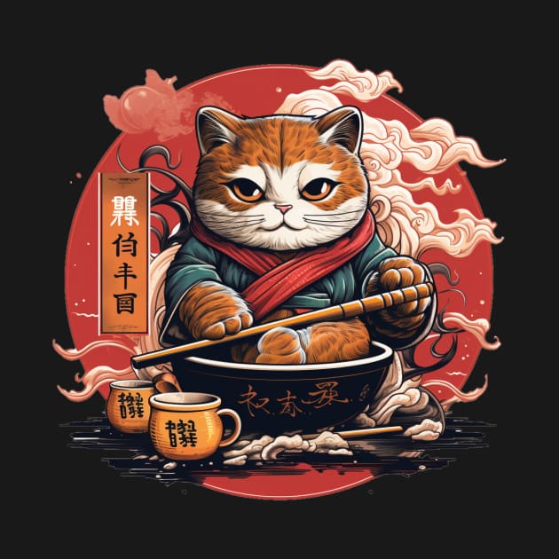 Ramen Kitty by Jason's Finery