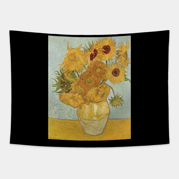 Van Gogh - Sunflowers Tapestry by isstgeschichte