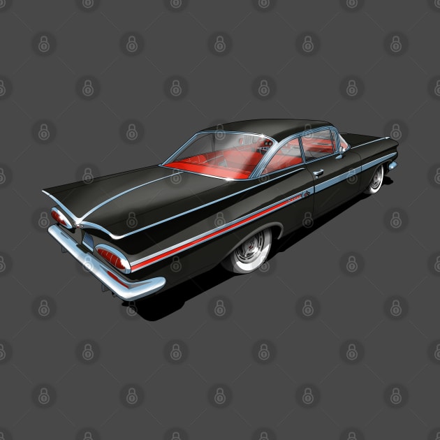 1959 Chevrolet Impala in Black by candcretro