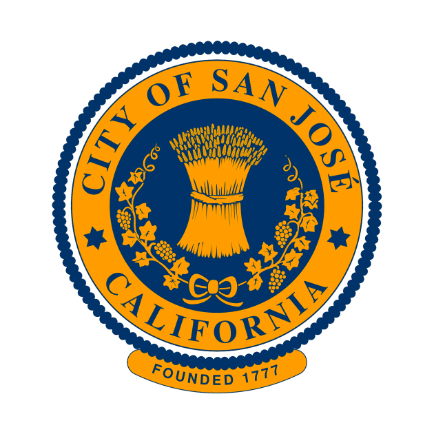 San Jose Flag Seal by zsonn