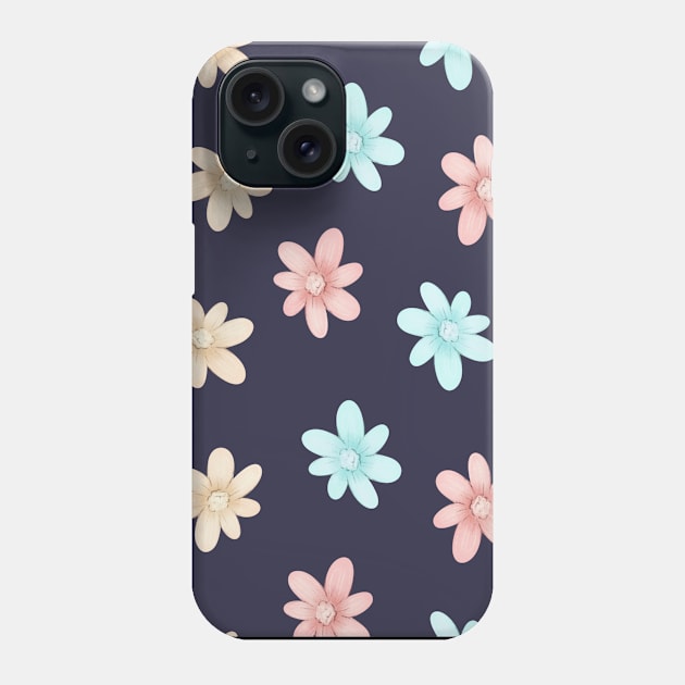 Flower mask gift for men women and kids Phone Case by madani04