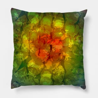 Rainbow Pattern Pillow