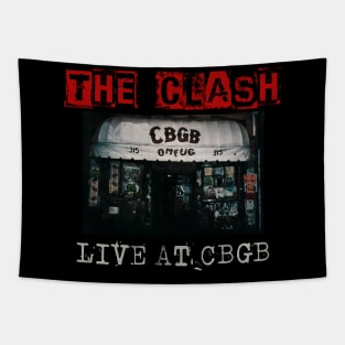 the clash live at cbgb Tapestry