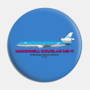 McDonnell Douglas MD-11 - KLM Royal Dutch Airlines Pin