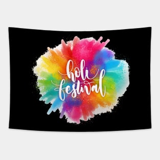 Holi Festival Tapestry