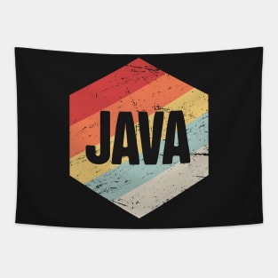 Retro Java Programming Icon Tapestry