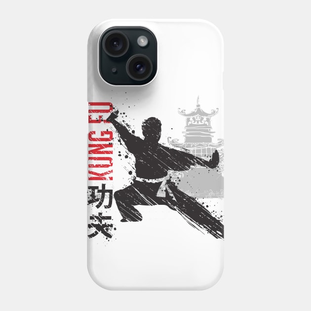 kung fu Phone Case by vivalarevolucio