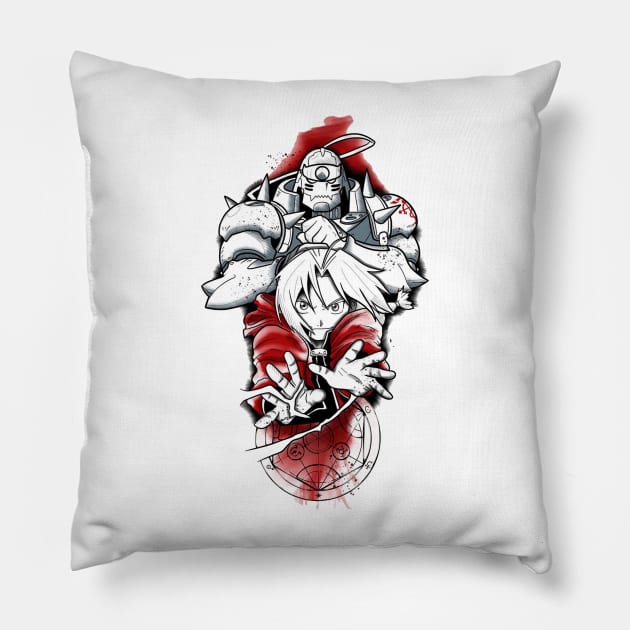 fullmetal alchemist Pillow by boxermaniac