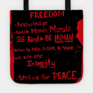 Human Rights, Freedom Tote