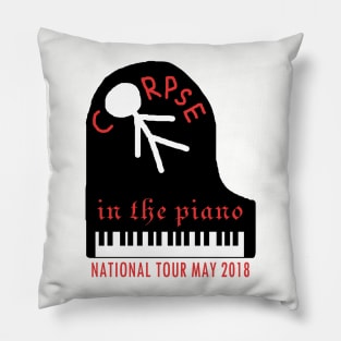 Corpse in the Piano: National Tour May 2018 Pillow