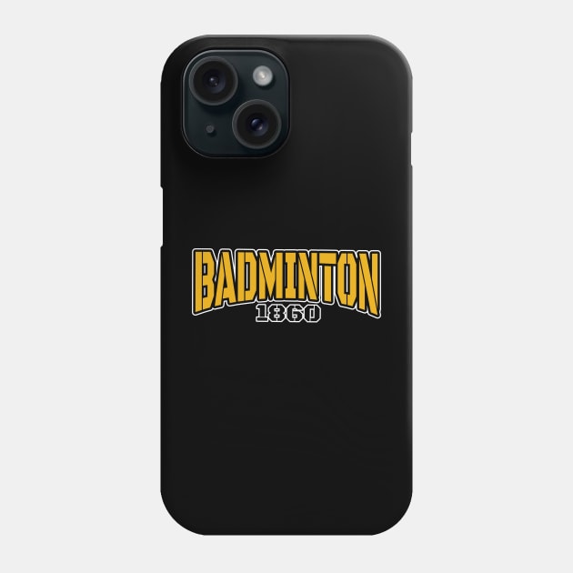 badminton Phone Case by SpaceImagination