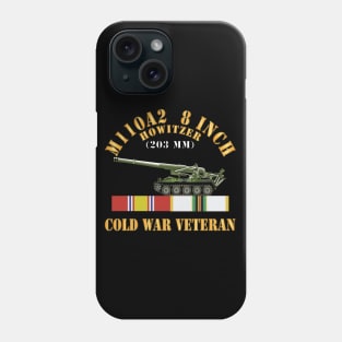 M110A2 - 8 Inch 203mm Howitzer - Cold War Veteran w COLD SVC X 300 Phone Case