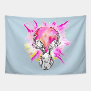 Sunrise Jackalope Tapestry