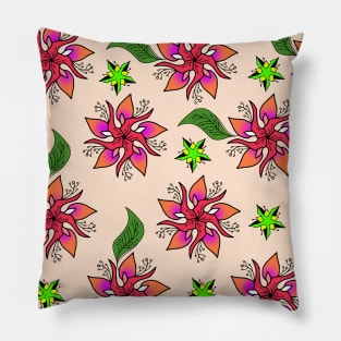 Floral Pattern 3 Pillow