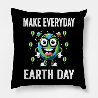 Happy Earth Day Everyday Pillow