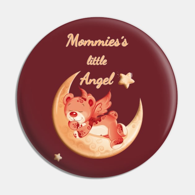 Mommies´s little Angel Pin by Cavaleyn Designs