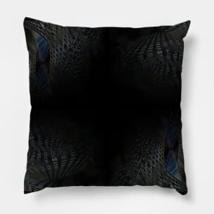 Skyscraper dark Pillow